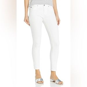 AG Adriano Goldschmied women’s The Abbey Ankle - Mid-Rise Super Skinny Size 28